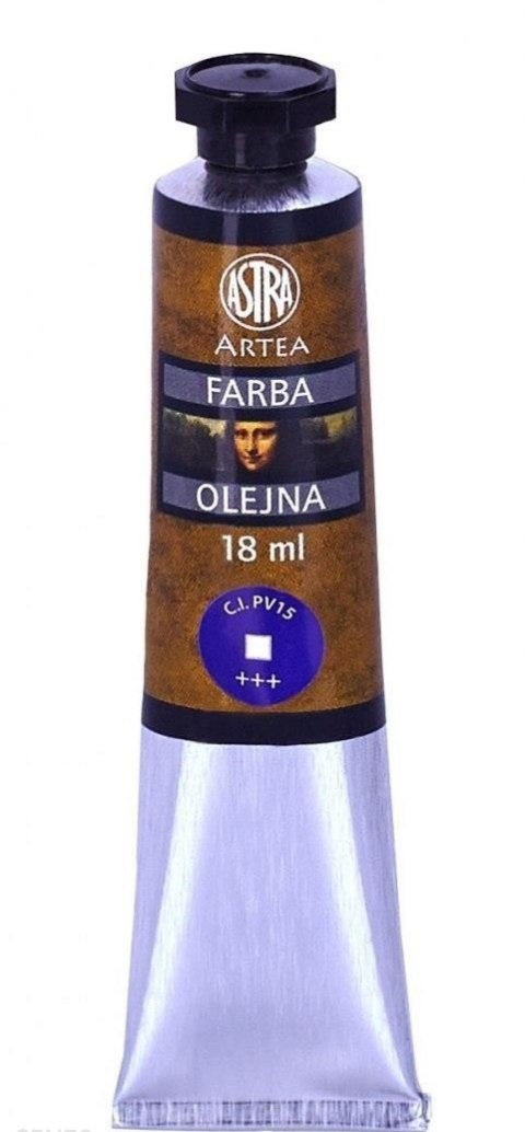 Farba olejna Astra tuba 18ml - ultramaryna fioletowa, 83410965 Astra Farba olejna Astra tuba 18ml - ultramaryna fioletowa, 83410965 Astra
