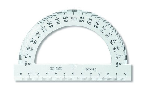 Kątomierz 180/125 746238 KOH-I-NOOR Koh-i-noor Kątomierz 180/125 746238 KOH-I-NOOR Koh-i-noor