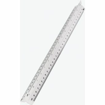 Linijka skalówka 15cm 20012 1:10,20,25,50,75,125 Leniar