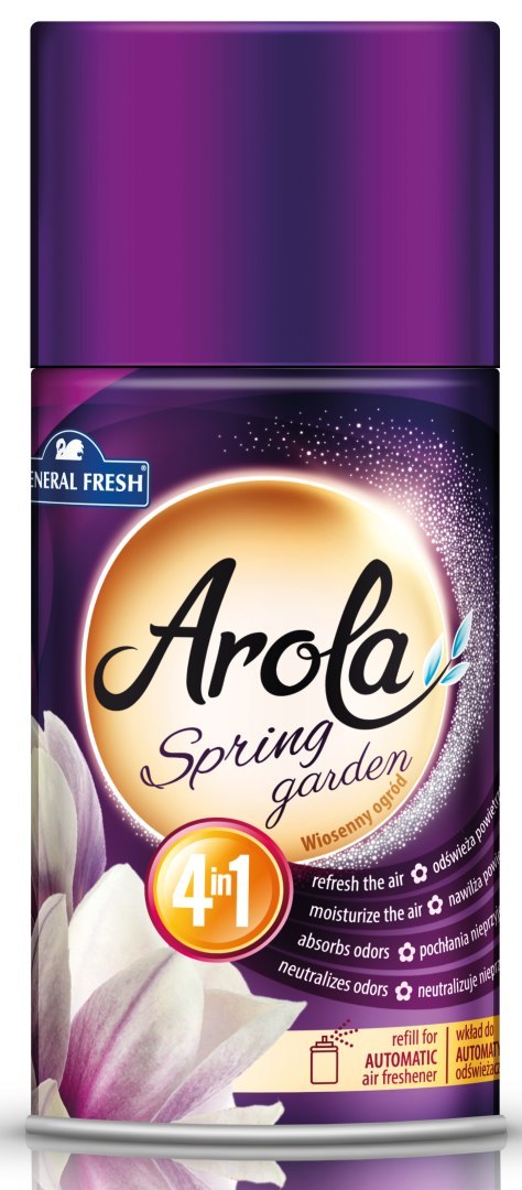 Wkład do odświeżacza AROLA 250ml wiosenny ogród GENERAL FRESH General Fresh Wkład do odświeżacza AROLA 250ml wiosenny ogród GENERAL FRESH General Fresh