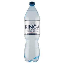 Woda KINGA PIENIŃSKA 1,5L (6szt.) gazowana Kinga Pienińska