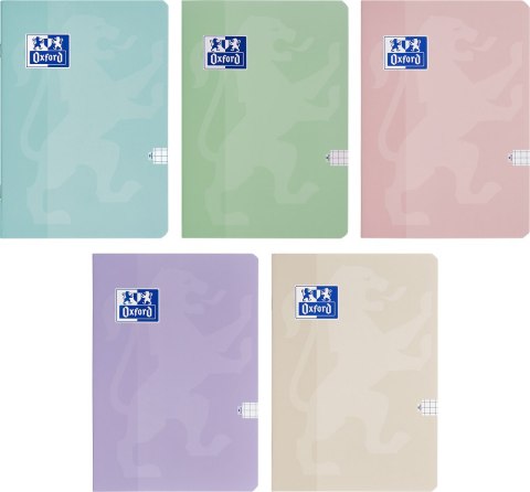 ZESZYT OXFORD TOUCH PASTEL A5 60K 90G K5X5M 400175351 Oxford ZESZYT OXFORD TOUCH PASTEL A5 60K 90G K5X5M 400175351 Oxford