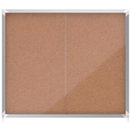 Gablota korkowa Nobo Premium Plus 15xA4 (drzwiczki przesówne) 1915332 Nobo