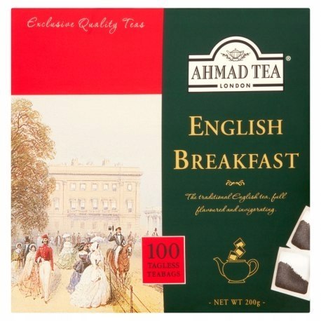 Herbata AHMAD ENGLISH BREAKFAST 100t*2g bez zawieszki Ahmad Herbata AHMAD ENGLISH BREAKFAST 100t*2g bez zawieszki Ahmad