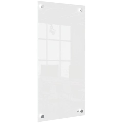 Mała podłużna szklana tablica suchościeralna Nobo Home 300x600mm, biała 1915603 Nobo Mała podłużna szklana tablica suchościeralna Nobo Home 300x600mm, biała 1915603 Nobo