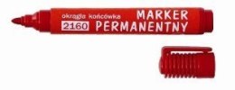 Marker D.RECT permanentny okrągły czerwony 2160 101112 LEVIATAN D.Rect