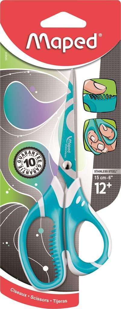 Nożyczki Zenoa Fit 15cm Blister 595010 MAPED Maped Nożyczki Zenoa Fit 15cm Blister 595010 MAPED Maped