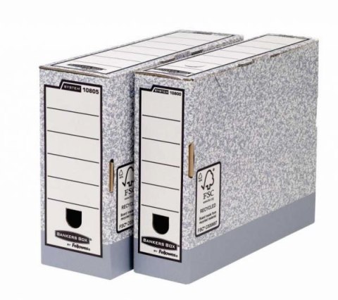 Pudełka na akta 1080001 80mm (10szt) FELLOWES Fellowes