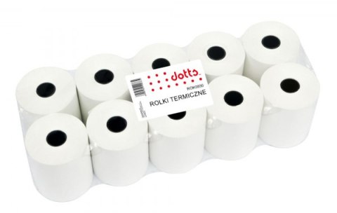 Rolki termiczne DOTTS 57x20mm (10szt) BPA FREE Dotts Rolki termiczne DOTTS 57x20mm (10szt) BPA FREE Dotts