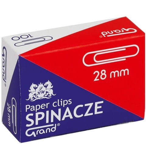 Spinacz R-28 mm GRAND 1op x 100sztuk 110-1381 Grand