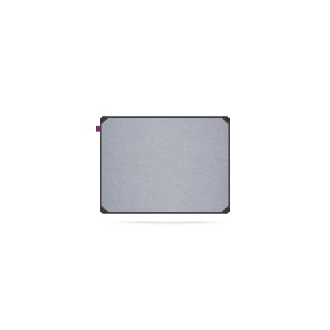 Tablica filcowa MEMOBE IDEA, Powierzchnia popielata, rama aluminiowa EDGE, 60X45 CM MITF060045.81.60.51 Memobe