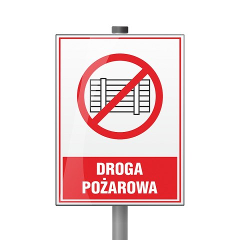 Tabliczka Droga pożarowa ZZ-32p/6670ZN (X) Reis Tabliczka Droga pożarowa ZZ-32p/6670ZN (X) Reis