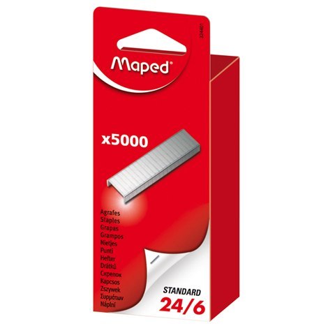 Zszywki 24/6 5000szt. 324401 MAPED Maped Zszywki 24/6 5000szt. 324401 MAPED Maped