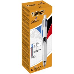 Długopis BIC 4 Colours 3+1 mix AST, 942104 Bic