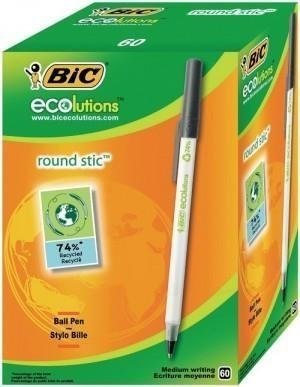 Długopis BIC Round Stic Classic czarny, 9205683 Bic