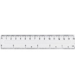 Linijka GR-801, przezroczysty, 15cm GRAND 130-1593 Grand