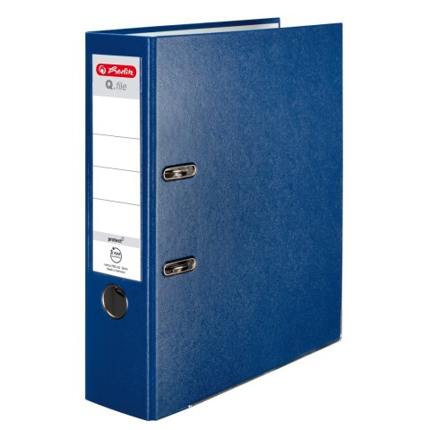 Segregator A4/80mm Q.FILE PP niebieski 11167418 Herlitz Herlitz Segregator A4/80mm Q.FILE PP niebieski 11167418 Herlitz Herlitz