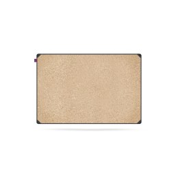 Tablica korkowa MEMOBE IDEA, rama aluminiowa EDGE, 90X60 CM MITC090060.00.60.51 Memobe