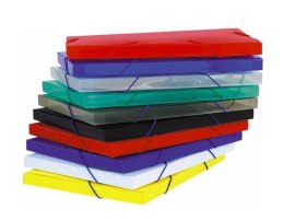 Teczka z gumką-pudło 4 cm kolor czarna TG-04-05 BIURFOL Biurfol