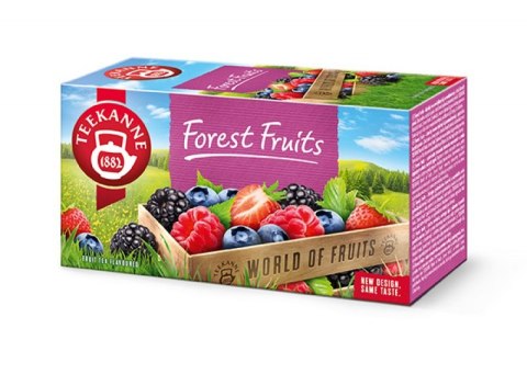 Herbata TEEKANNE FRESH FOREST FRUTIS 20t owocowa Teekanne Herbata TEEKANNE FRESH FOREST FRUTIS 20t owocowa Teekanne