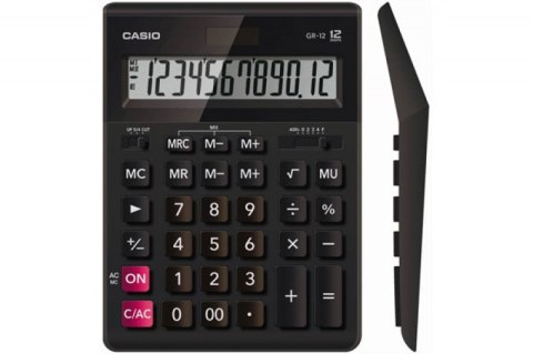 Kalkulator CASIO GR12 12 pozycyjny Casio Kalkulator CASIO GR12 12 pozycyjny Casio