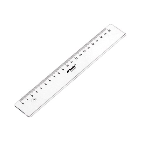 Linijka przezroczysta 20cm 20501 LENIAR Leniar Linijka przezroczysta 20cm 20501 LENIAR Leniar