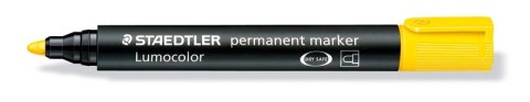 Marker Lumocolor, wodoodporny, okrągły, żółty, Staedtler S 352-1 Staedtler