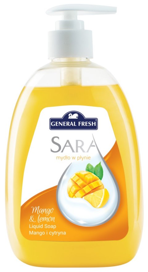 Mydło w płynie SARA 500ml MANGO i cytryna GENERAL FRESH General Fresh