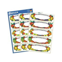 Naklejki do domu spiżarniane-na przetwory MIX 3712/3742/59528/59550/59652 Avery Zweckform