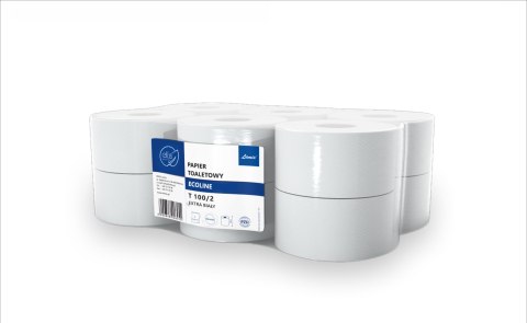 Papier toaletowy ELLIS Ecoline 100m 2warstwy makulatura (op 12szt) 6262 Ellis Papier toaletowy ELLIS Ecoline 100m 2warstwy makulatura (op 12szt) 6262 Ellis