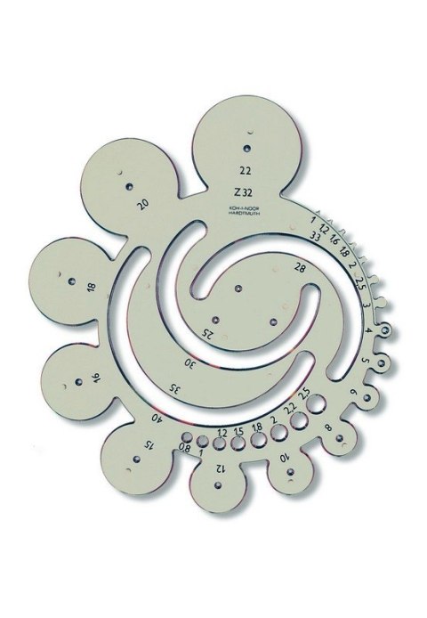 Szablon kolowy zew.Z-32 749002 Koh-i-noor