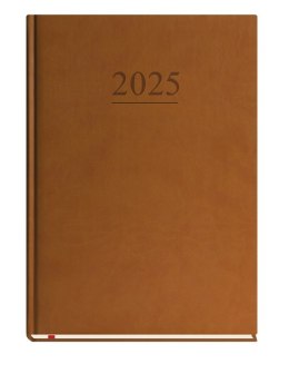 Terminarz Klasyczny B5 2025 - ciemno brązowy Michalczyk i Prokop T-221V-S2 kalendarz 1 strona 1 tydzień + strona na notatki Michalczyk i Prokop