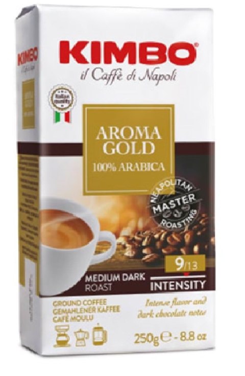 Kawa KIMBO Aroma Gold 250g mielona Kimbo Kawa KIMBO Aroma Gold 250g mielona Kimbo