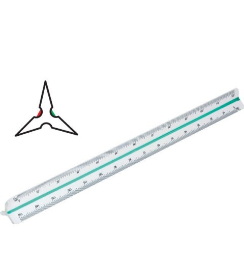 Linijka GR-143-30, plastikowa, 30 cm GRAND 130-1831 Grand Linijka GR-143-30, plastikowa, 30 cm GRAND 130-1831 Grand