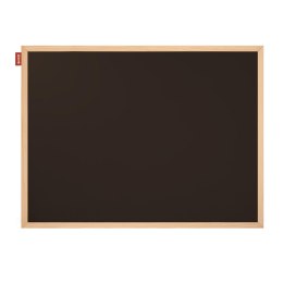 Tablica kredowa MEMOBE Czarna, rama drewniana, 60X40 CM MTB060040.08.01.01 Memobe
