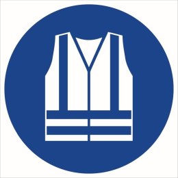 Tabliczka Nakaz stosowania kamizelki odblaskowej ZZ-26n/17974ZN (X) Reis