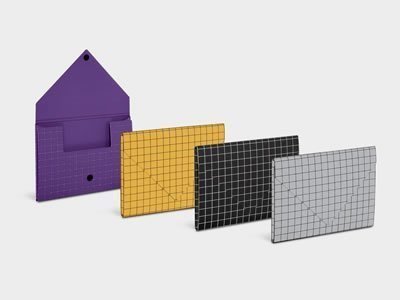 Teczka kopertowa A4 żółta VAUPE, 316/08 (X) VauPe