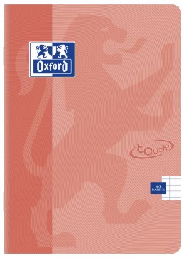 Zeszyt A5 60k, kratka z marginesem, OXFORD, TOUCH PASTEL 400123213 Oxford