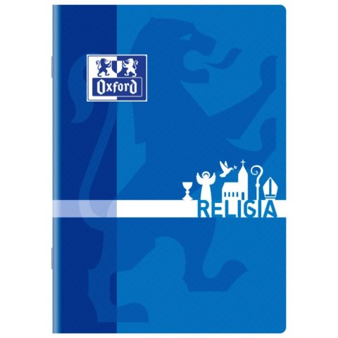 Zeszyt religia A5 60k 90g kratka z marginesem 400150842 OXFORD Oxford Zeszyt religia A5 60k 90g kratka z marginesem 400150842 OXFORD Oxford