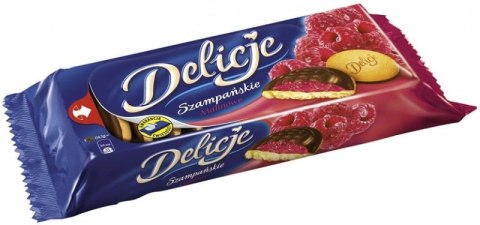Ciastka DELICJE Szampańskie wiśnia 147g Wedel Ciastka DELICJE Szampańskie wiśnia 147g Wedel