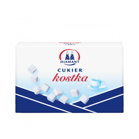 Cukier biały w kostkach 1kg DIAMANT Diamant Cukier biały w kostkach 1kg DIAMANT Diamant