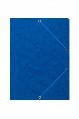 Teczka z gumką rogi DOTTS A4 preszpan niebieska 390g Dotts