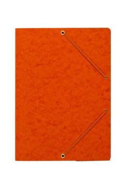 Teczka z gumką rogi DOTTS A4 preszpan pomarańczowa 390g Dotts