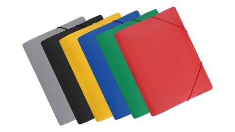 Teczka z gumką szeroka - SP zielona TGS-01 BIURFOL Biurfol