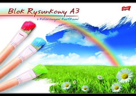 Blok rysunkowy kolor A3 16 kartek UNIPAP St.Majewski Blok rysunkowy kolor A3 16 kartek UNIPAP St.Majewski