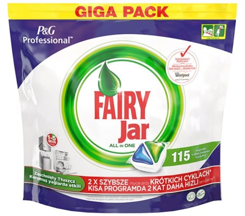FAIRY Kapsułki do zmywarki Kaps Professional Lemon 115 sztuk 1001003689 Fairy FAIRY Kapsułki do zmywarki Kaps Professional Lemon 115 sztuk 1001003689 Fairy