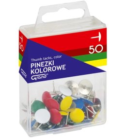 Pinezki kolorowe GRAND 50szt.T4 110-1115 Grand