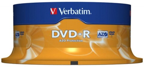 Płyta DVD-R VERBATIM CAKE(25) Matt Silver 4.7GB x16 43522 Verbatim Płyta DVD-R VERBATIM CAKE(25) Matt Silver 4.7GB x16 43522 Verbatim