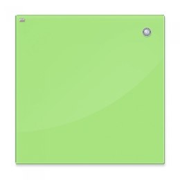 Tablica szklana magnetyczna 45x45cm jasna zieleń 2X3 TSZ4545 G 2x3
