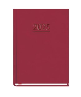 Terminarz MARTA B6 2025 - wiśnia Michalczyk i Prokop T-215V-W 120x165mm kalendarz 1 tydzień na 2 stronach Michalczyk i Prokop